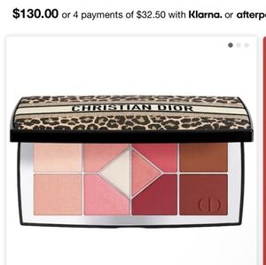 DIOR DIORSHOW 10 COULEURS HIGH-COLOUR EYESHADOW PALETTE MITZAH LIMITED EDITION